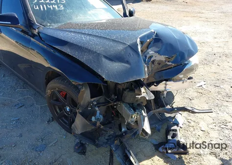 2016 BMW 320I from USA, damaged, VIN WBA8E1G58GNU11443